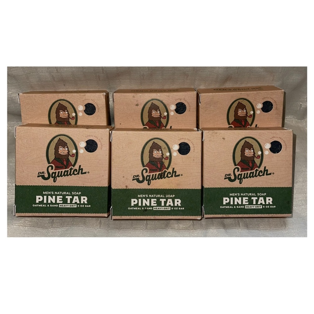 Dr. Squatch Pine Tar Men's Natural Soap - Green